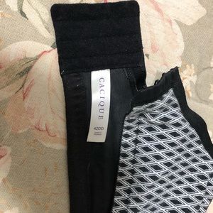 Black & white Bra, like new 42DD